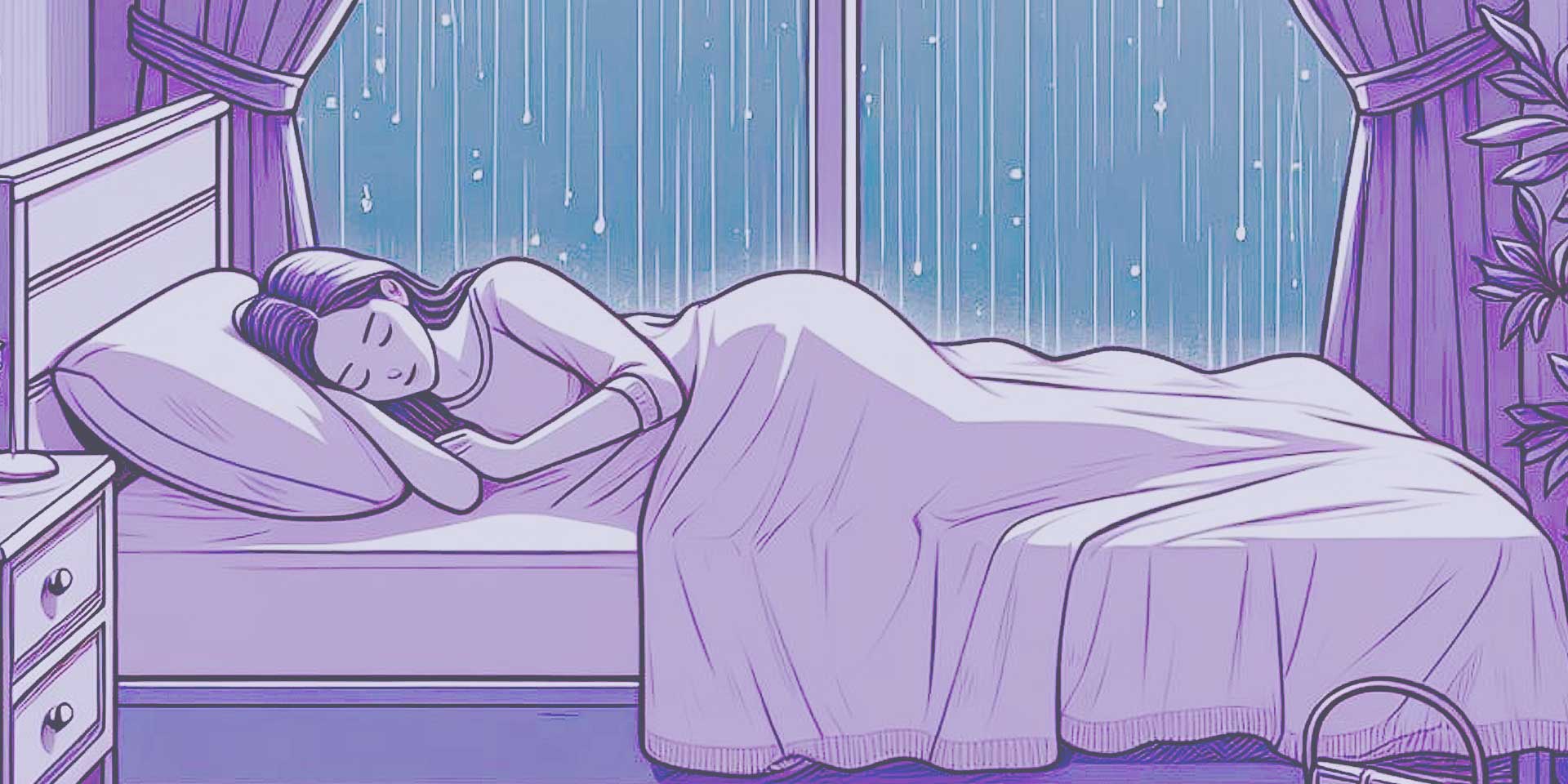 I’m sleeping in the rain