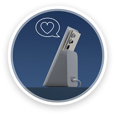 On the go - Keep your phone close and your sleep routine consistent when you travel.